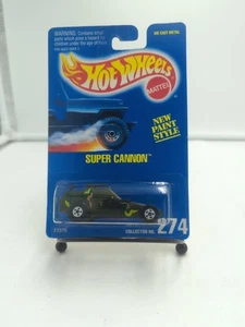 Hot Wheels 1991 - Super Cannon #274 - Camouflage New Paint Style - Neu #11378 - Bild 1 von 2