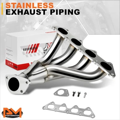 Para 00-05 Mitsubishi Eclipse 4CYL aço inoxidável 4-1 conjunto de sistema de exaustão cabeçalho - Imagem 1 de 4