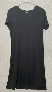 Vestido Camiseta Mujer Colección J. Jill Wearever Negro XS - Imagen 1 de 8