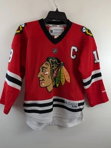 Reebok Childrens NHL Blackhawks #19 Toews Jersey S/M - Picture 1 of 4