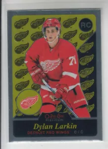 15/16 OPC Platinum Detroit Red Wings Dylan Larkin Retro RC card #R90 - Picture 1 of 2