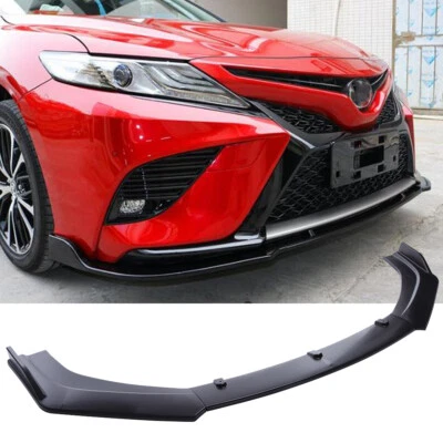 Kit de carrocería divisor alerón labio barbilla parachoques delantero mate para Toyota Camry 2009-2017 Foto 1 de 4