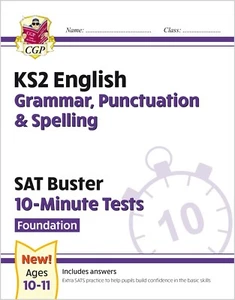 KS2 Year 6 SAT Buster 10-Minute Tests -Foundation Grammar with Answer Ages 10-11 - Picture 1 of 12