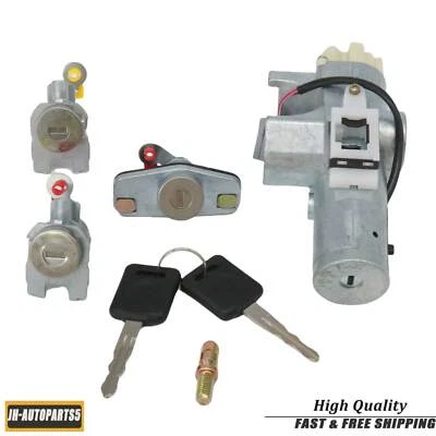 PARA 2007 2008 09 10 11 12 NISSAN VERSA INTERRUPTOR DE ENCENDIDO Y CILINDRO DE BLOQUEO DE PUERTA Foto 1 de 4