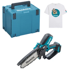 Makita Akku-Astsäge Kettensäge 18V DUC150ZJ DUC150Z ohne Akku Makpac 4 + T-shirt - Bild 1 von 1