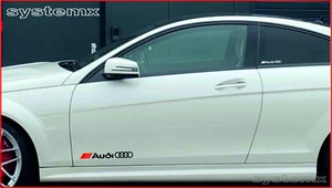 Pegatina adhesiva tuning emblema Audi Sport para puertas A1 A2 A3 A4 A5 A6 A7 A8 / - Imagen 1 de 3