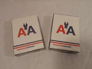 American Airlines Playing Cards 2 unbenutzte sealed Decks in OVP - Bild 1 von 2