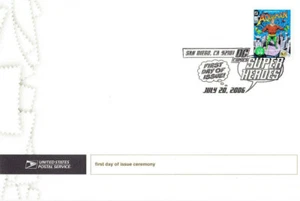 USPS First Day Ceremony Program #4084r Aquaman Cover DC Comics 2006 - Picture 1 of 3