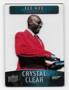 TEE HEE 2021 Upper Deck James Bond Villains and Henchmen Crystal Clear #CC-21