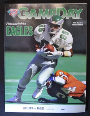 NFL GameDay Program-Dallas Cowboys vs Philadelphia Eagles Oct 16, 1994 - Image 1 of 3