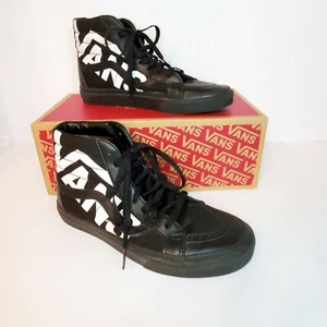 Vans Off the Wall Men's High Top Leather Skate Shoes Size 7 - Picture 1 of 12