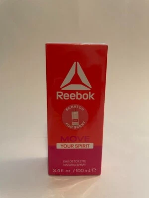 Move Your Spirit de Reebok para mujer - 3,4 OZ eau de parfum estado en spray - Nuevo  Foto 1 de 4
