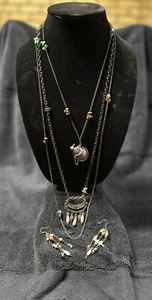 Recreated Necklace    Fun Necklace With Faux Poison Vial - Picture 1 of 1