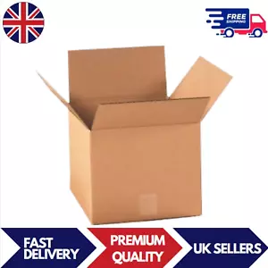 SINGLE WALL CARDBOARD BOXES SMALL MEDIUM LARGE PARCEL SIZE - Picture 1 of 28