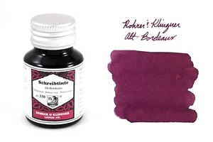 Rohrer & Klingner Alt Bordeaux (Purple) Bottled Ink | Made in Germany | 50ml - Picture 1 of 2