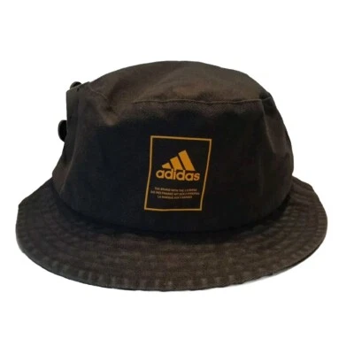 Chapéu Adidas Lifestyle lavado cinza masculino tamanho único medidas em fotos - Imagem 1 de 4