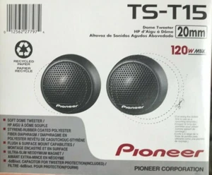 Pioneer - TST15 - ¾" Soft Dome Tweeter with 120 Watts Maximum Power - Pair - Picture 1 of 6