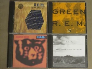 R.E.M. 4 CD LOT: EPONYMOUS GREEN MONSTER NEW ADVENTURES IN HI-FI NEAR MINT! - Picture 1 of 13