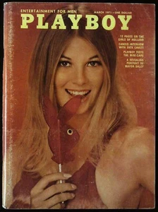 PLAYBOY March 1971 PEGGY SMITH Cherie Latimer CYNTHIA HALL Girls of Holland @ VG - Picture 1 of 5