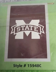Mississippi State Bulldogs House Flag NCAA Licensed 28" x 44" Evergreen 15948C - Picture 1 of 2