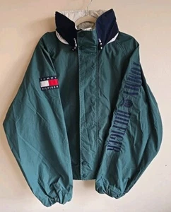 Tommy Hilfiger Jacke Gr. XL Spellout Vintage 90’s Rare Wu-Tang Method Man - Bild 1 von 12