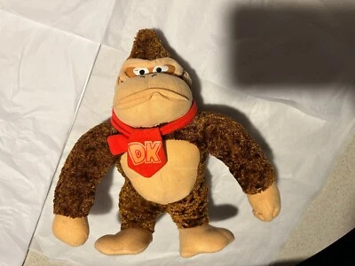 12-дюймовая плюшевая игрушка Donkey Kong Kellytoy товар Nintendo 2002 - Изображение 1 из 4