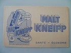 BUVARD PUBLICITAIRE ANCIEN / MALT KNEIPP SANTE ECONOMIE