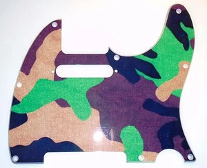 New Pickguard Telecaster Camouflage Pattern for Telecaster Guitar - Picture 1 of 4