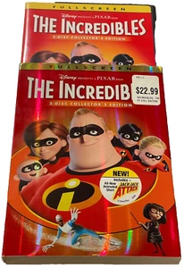 Disney Pixar 2 Disc Collector's Edition The Incredibles DVD Bonus Features - Picture 1 of 4