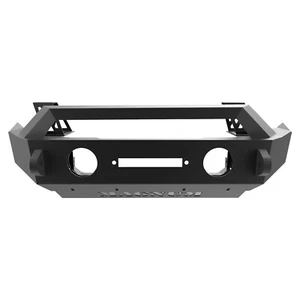 Raptor Magnum RT Front Winch Bumper Black Steel Fits Jeep Wrangler JK 07-18 - Picture 1 of 6
