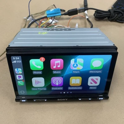 RECEPTOR SONY XAV-AX5600 BLUETOOTH RADIO FM AUDIO APPLE CARPLAY ANDROID AUTO Foto 1 de 4
