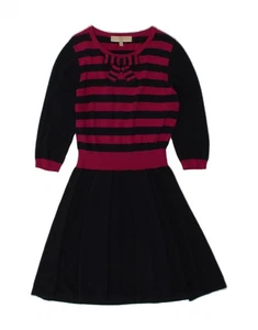 FENN WRIGHT MANSON Womens 3/4 Sleeve Jumper Dress UK 14 Medium Navy Blue CL40 - Picture 1 of 3