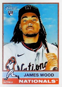 2025 Topps Heritage #231 James Wood Washington National - Bild 1 von 2