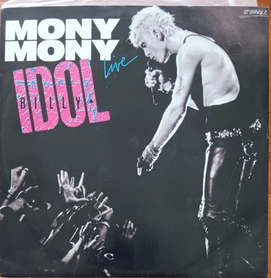 Billy Idol – Mony Mony - 1987 12" single excellent, cover VG+ - Image 1 of 3