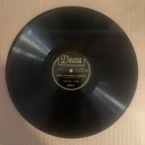 Ernest Tubb, 78 rpm, V+, Answer To Rainbow At Midnight, Decca 46078 - Picture 1 of 2