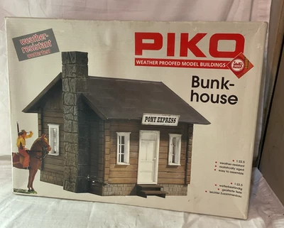 PIKO Pony Express Bunkhouse Model NO 62224 1;22.5 - Image 1 of 4