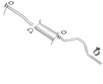 Silenciador de tubo y tubo trasero para Kia Sportage EX Limited modelo 4 puertas 2001-2002 Foto 1 de 4