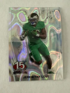 JEREMIYAH LOVE 2025 Leaf 15th National NSCC Anniversary 1990 #90B-160 #'d 11/15 - Picture 1 of 3