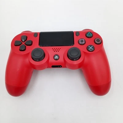 Sony DualShock 4 Wireless Controller Playstation 4 PS4 Magma Red Japanese D64 - Image 1 of 4