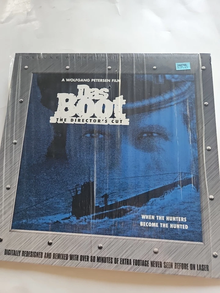 Das Boot Director's Cut Widescreen Letterboxed Laserdisc VG Cond RA1 - Image 1 of 4