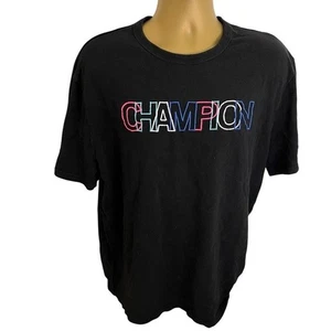 Champion Heritage Short Sleeve Tee Logo Black XL - Picture 1 of 7