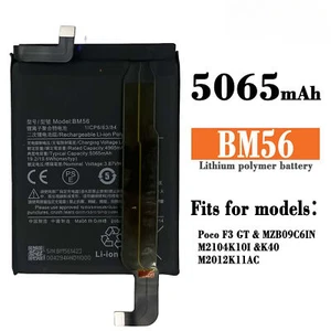 Batteria di ricambio BM56 alta qualità per Xiaomi POCO F3 GT Redmi K40 + strumenti gratuiti - Foto 1 di 4