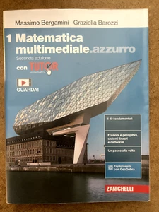 Matematica multimediale.azzurro vol. 1 con Tutor seconda edizione - Zanichelli - Foto 1 di 1