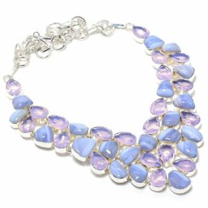 Exotic Opal Necklace Beaded Choker Rare Blue Opals Peruvian Opals Opal Choker Blue Green