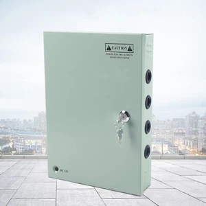CCTV Power Supply Distribution Box DC 12V 18 Channel 30 Amps for CCTV Camera NEW - Picture 1 of 12
