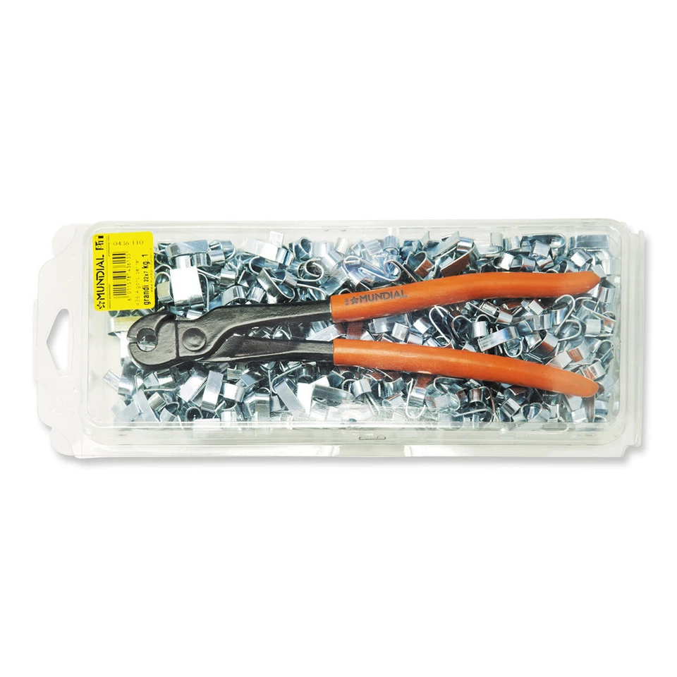 PINZA RECINZIONI GIUNZIONE CHIUSURA+GANCI RETI RECINZIONE MOD. PICCOLA MUNDIAL