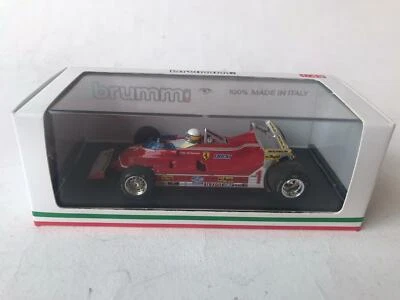 Brumm Ferrari 312 T5 Jody Scheckter GP Monaco 1980 1/43 R576-CH - Immagine 1 di 2