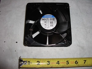 EBMpapst 5" cooling fan 17 watts 5908 high temperature ball bearing 115 volt - Afbeelding 1 van 3