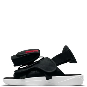 Nike Jordan LS Slide ""Black University Red"" taglia 13 (CZ0791-006) - Foto 1 di 8