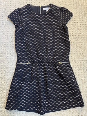 Vestido recto forrado cintura caída lana niñas Tartine et Chocolat talla 12A Foto 1 de 4